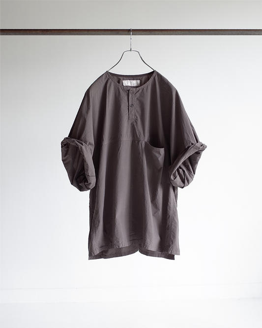 DYED SKIPPER SS SHIRT(F.BLACK)