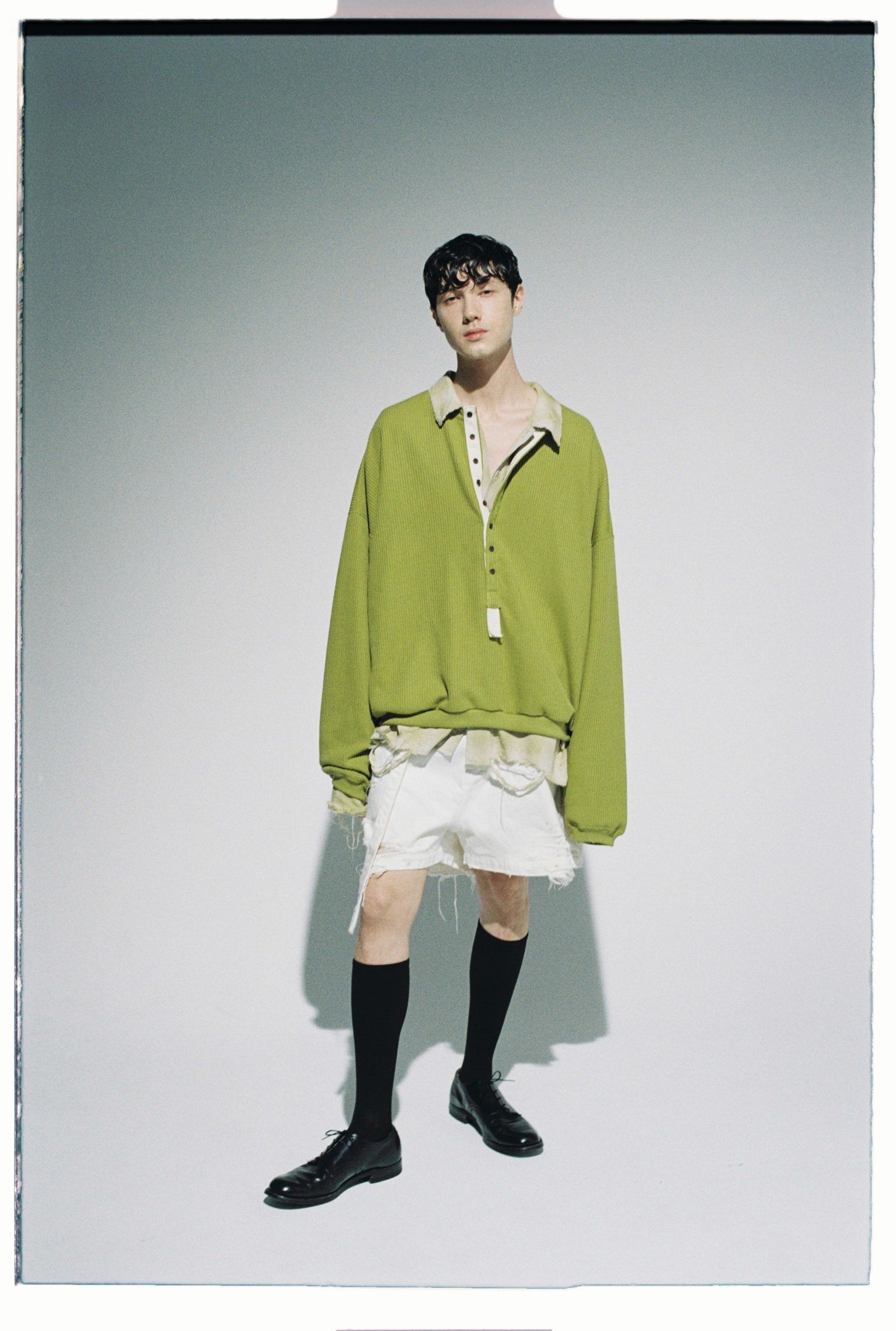 RAILKNIT HENLEY OVERSIZED LS(PISTACHIO) – etoqk