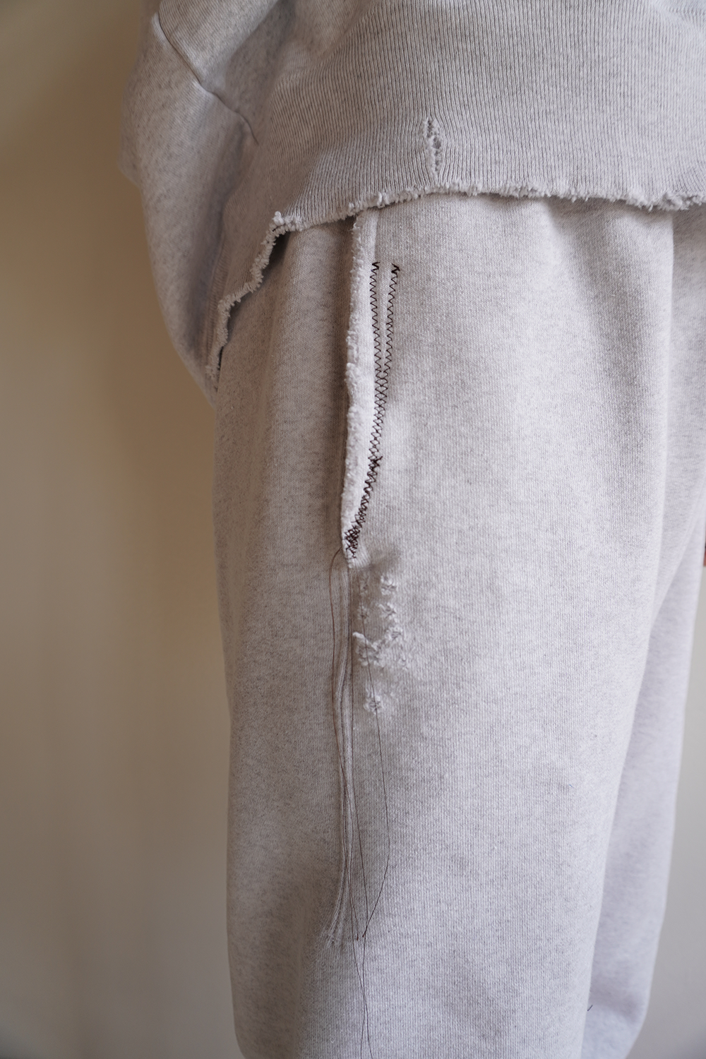 [ANCELLM/exclusive] SWEAT PANTS(WHITE)