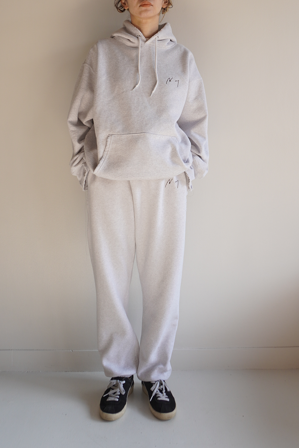 [ANCELLM/exclusive] SWEAT PANTS(WHITE)