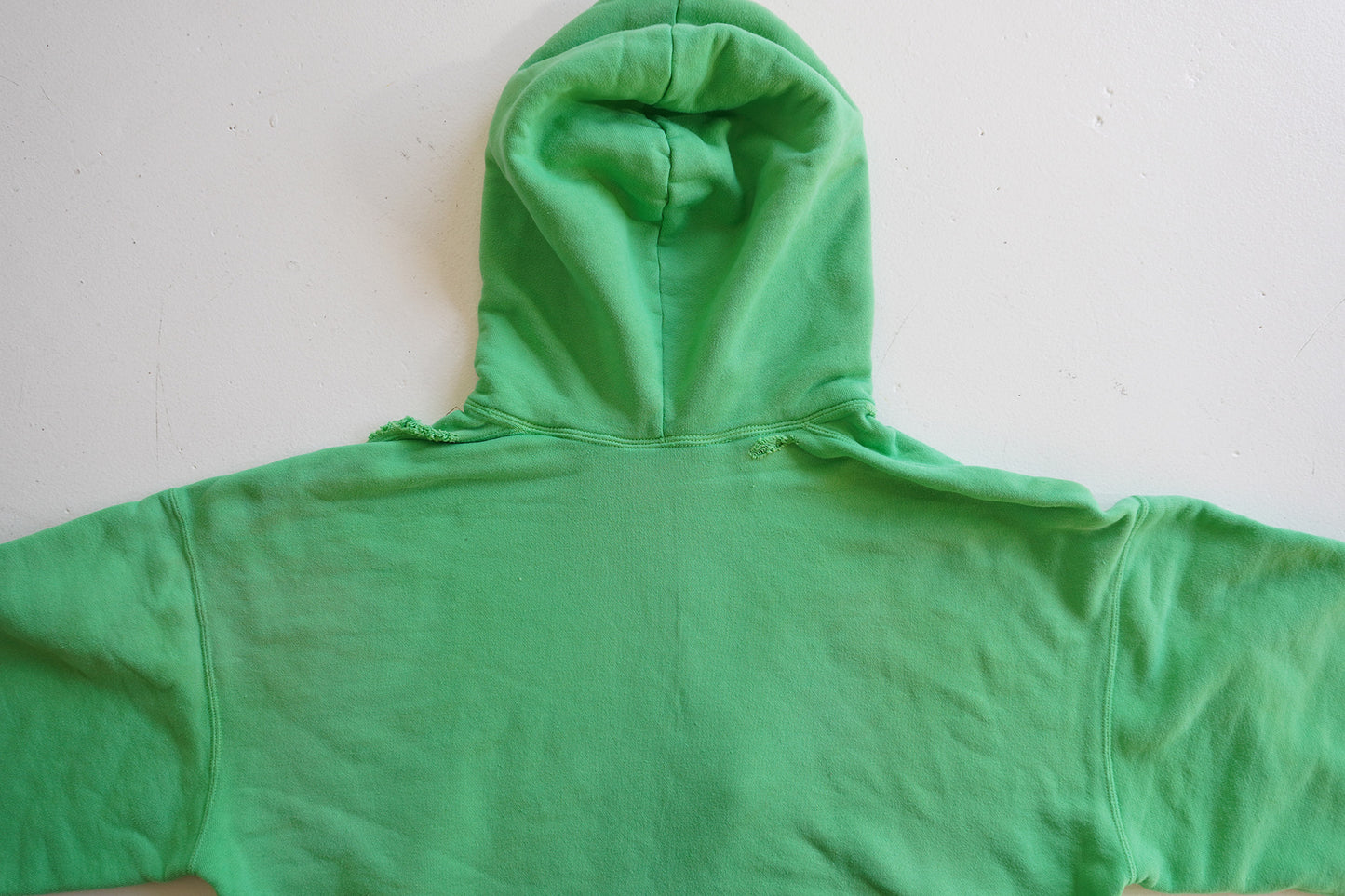 DYED DAMAGE HOODIE(PISTACHIO)