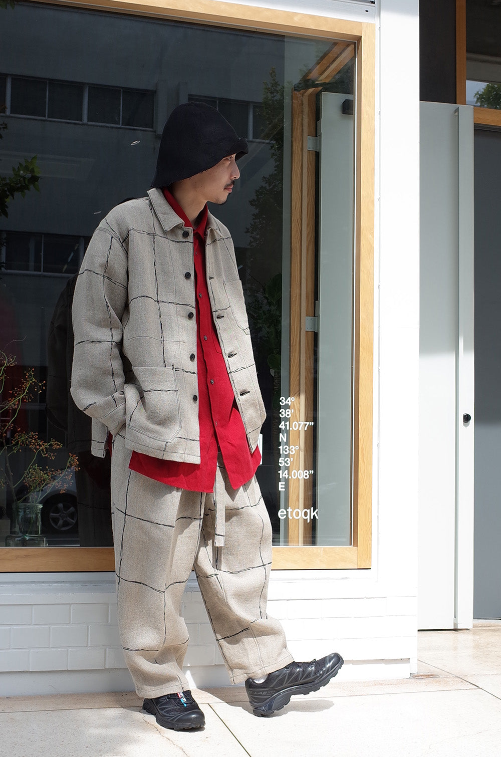 Ancellm LINEN COVERALL アンセルム | eloit.com