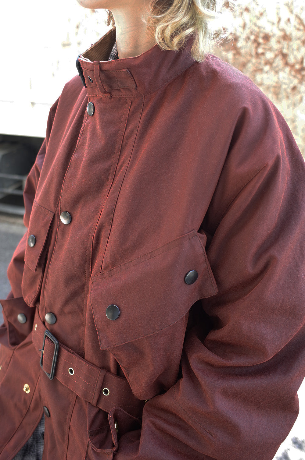 DISPATCH JACKET(RED BROWN)