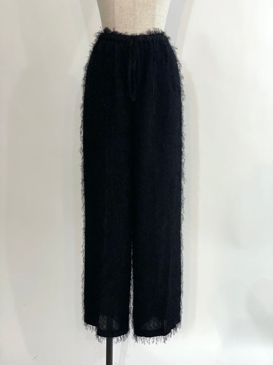 Fusa-fusa  Jaquard Trousers (BLACK)